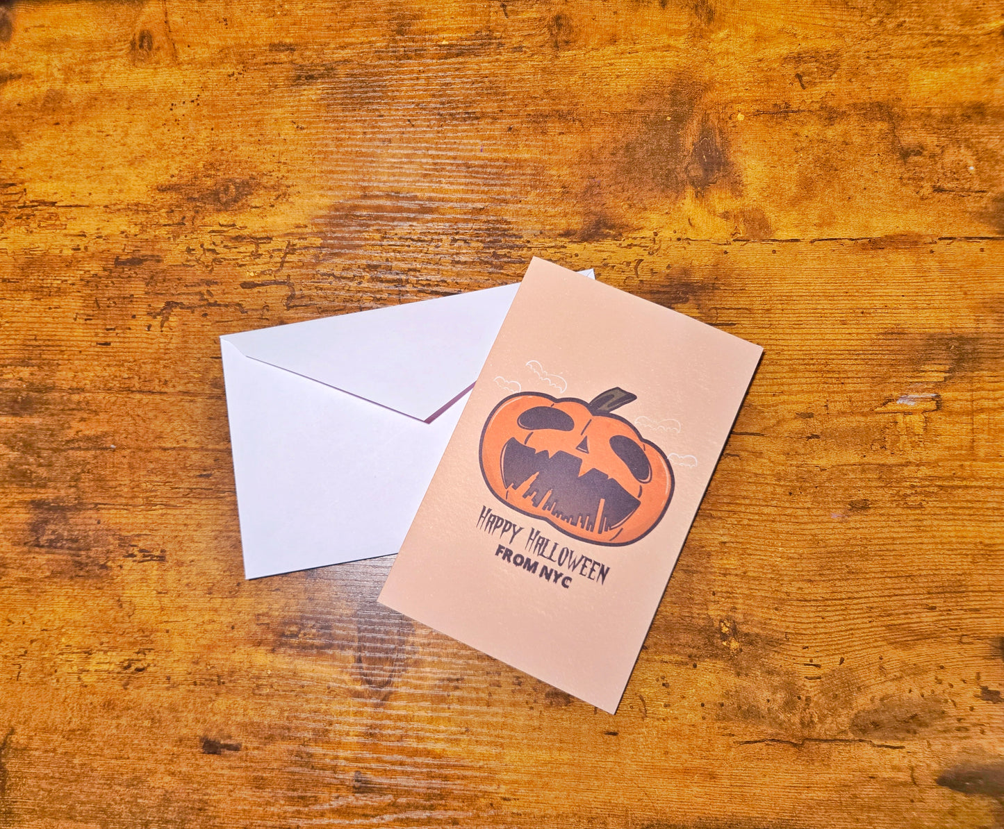 Happy Halloween from NYC Greeting Card