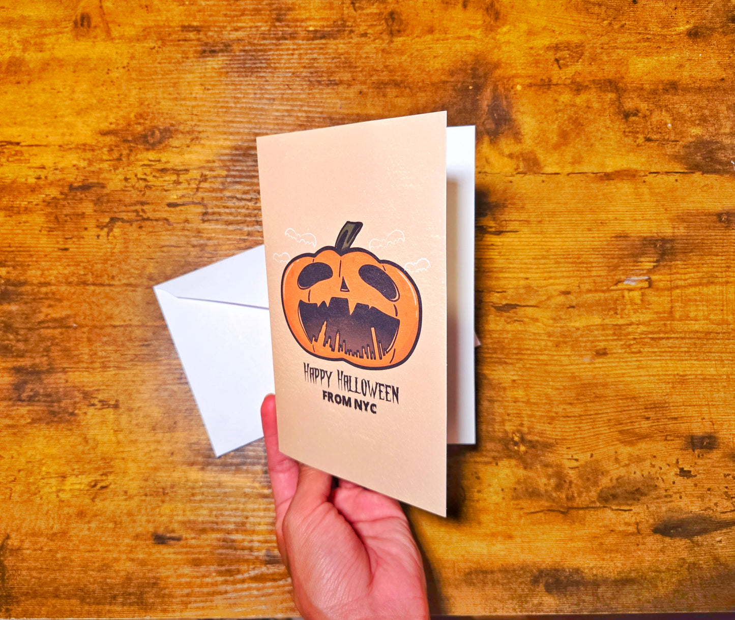 Happy Halloween from NYC Greeting Card