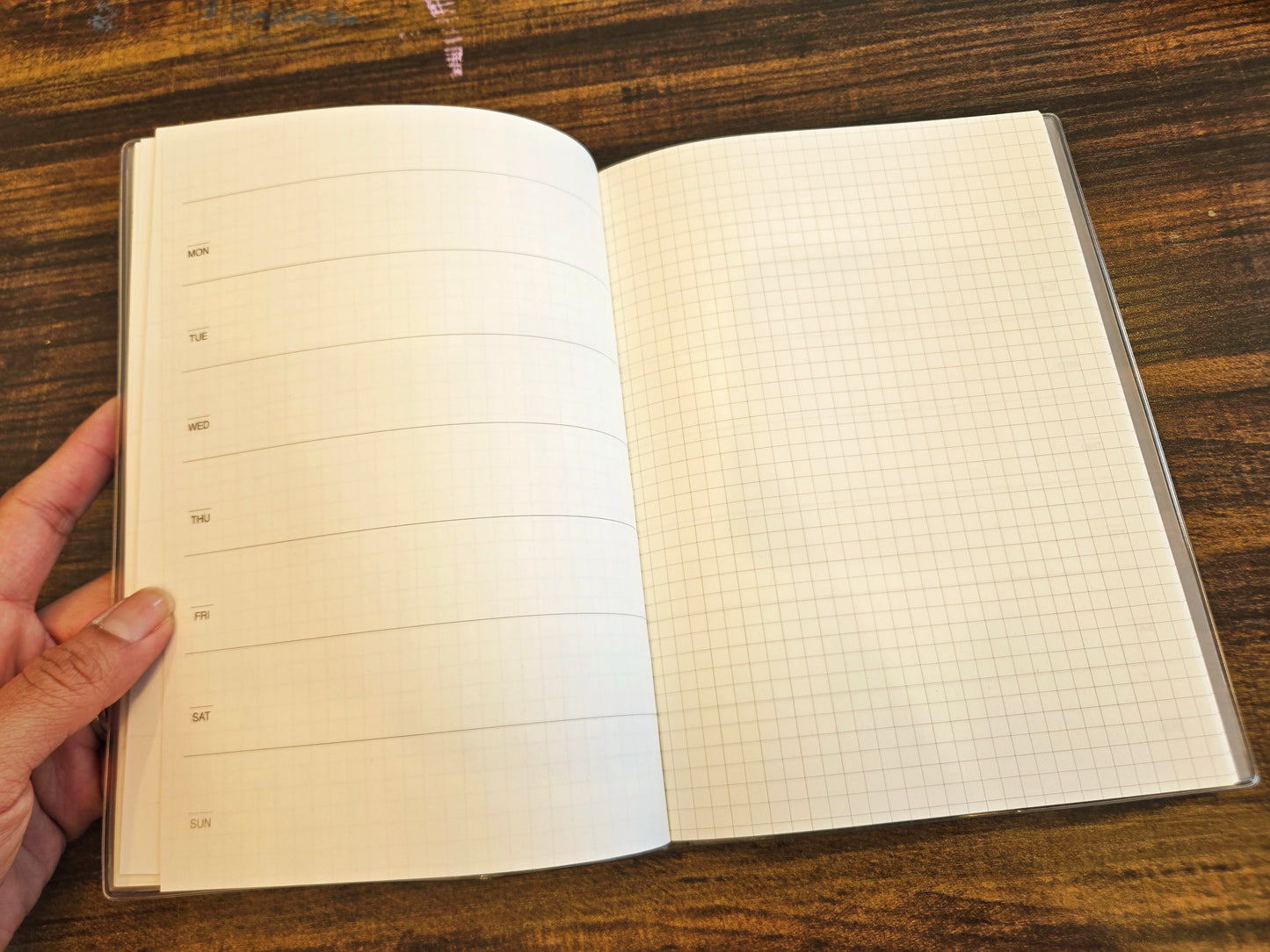 Personalized Muji Undated Planner